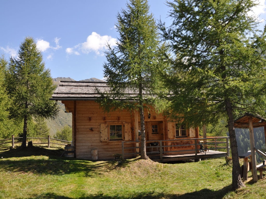 Alpine hut in Rangersdorf with barbecue