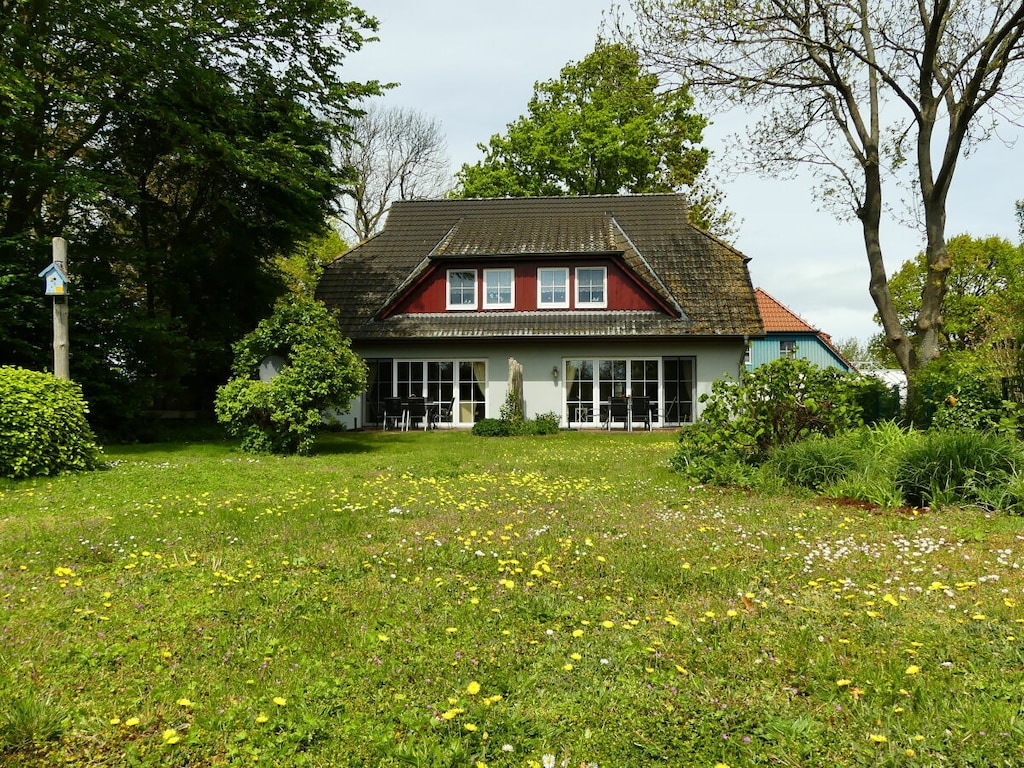 Ferienwohnung in Wieck mit Schwimmbecken
