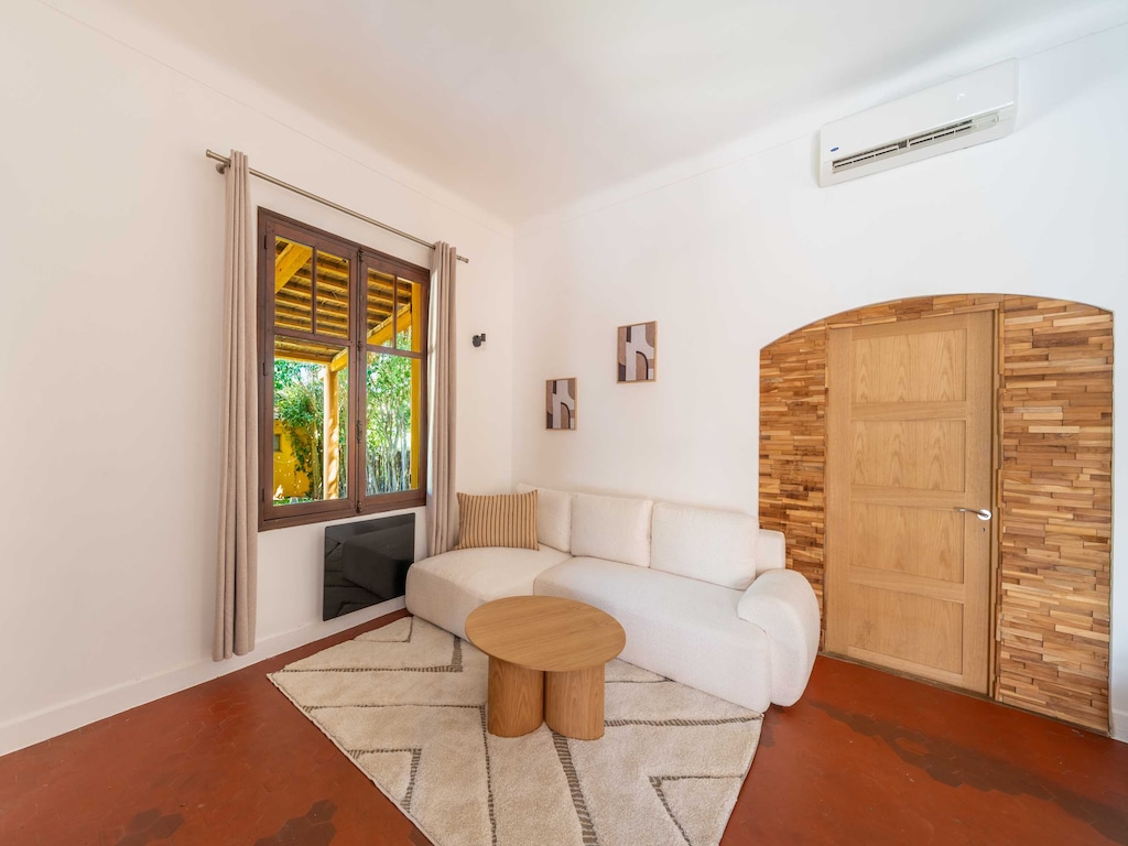 Airconditioning met tuin, 4 slaapkamers/7 slaapplaatsen – Saint-Tropez