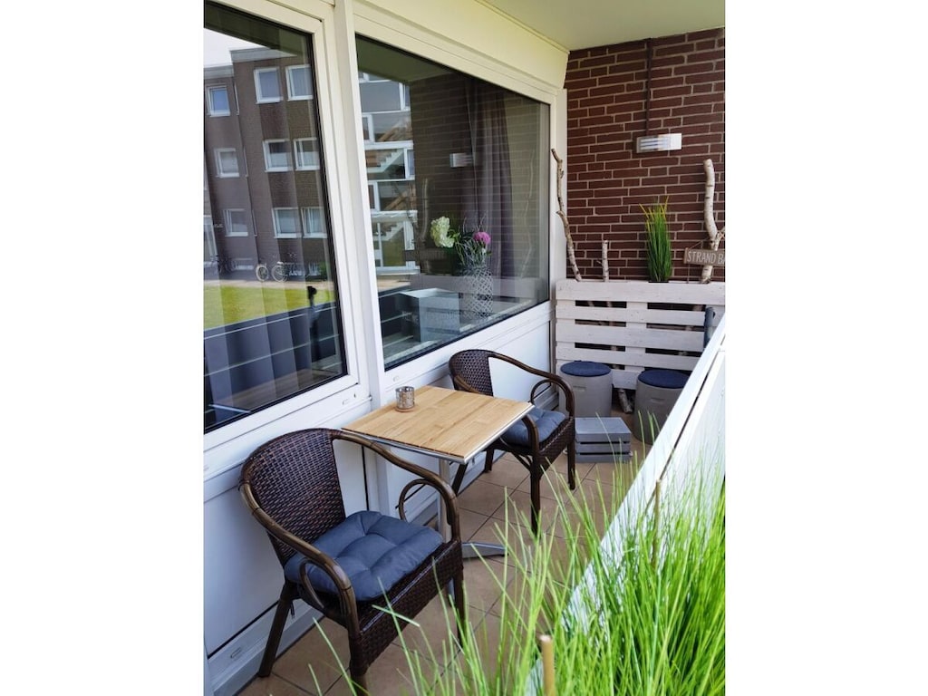 Vakantieappartement in Borkum met parkeergelegenheid