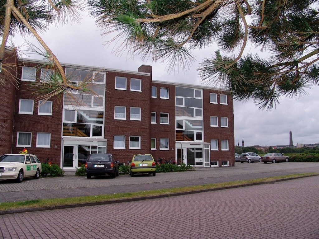 Vakantieappartement in Borkum met parkeergelegenheid