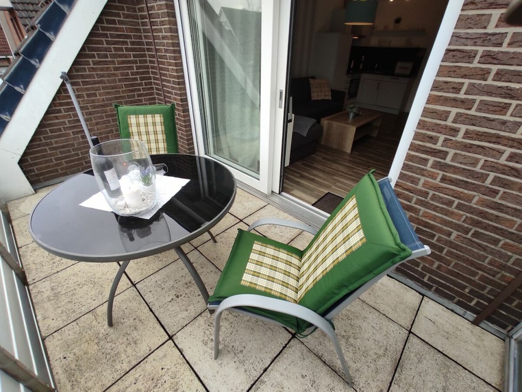 Dijkwandelaar in Tina's huis