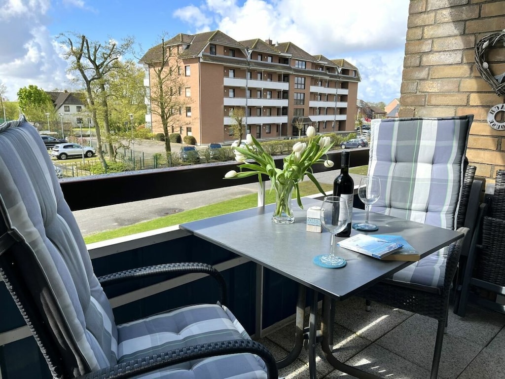 Ferienwohnung in Büsum mit Schwimmbecken