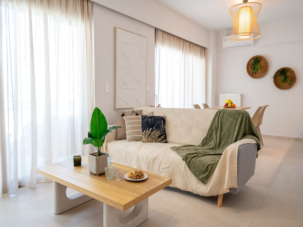 Appartement aan het water vlakbij het strand