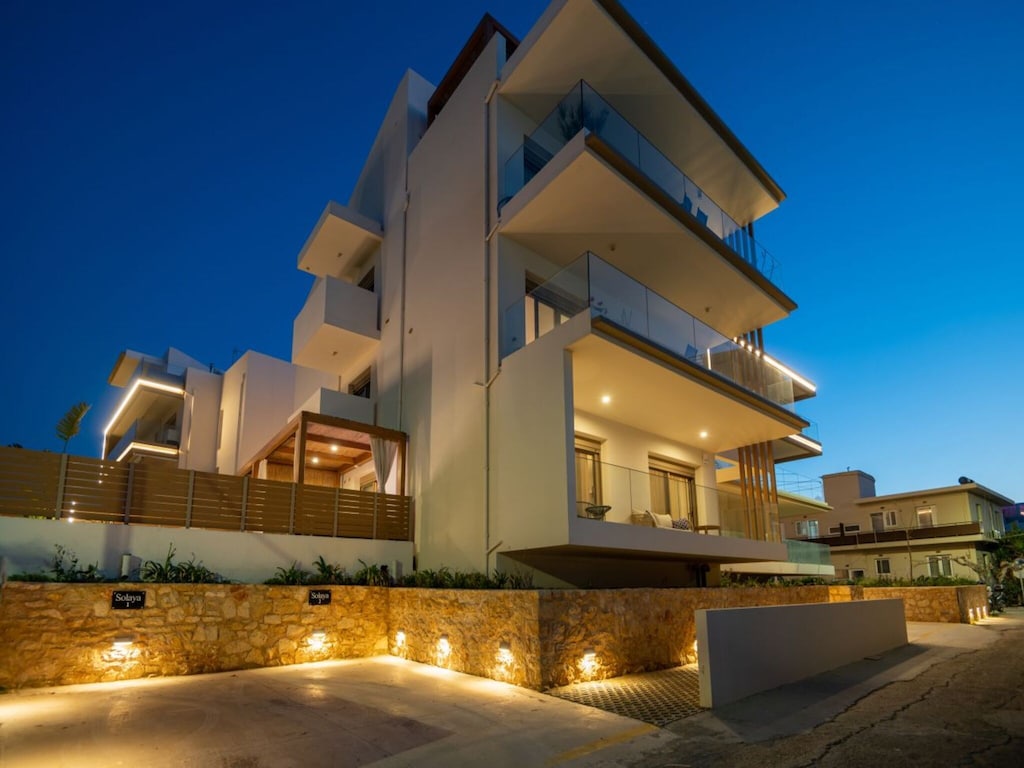 Ruim appartement in Rethymno voor 6 personen