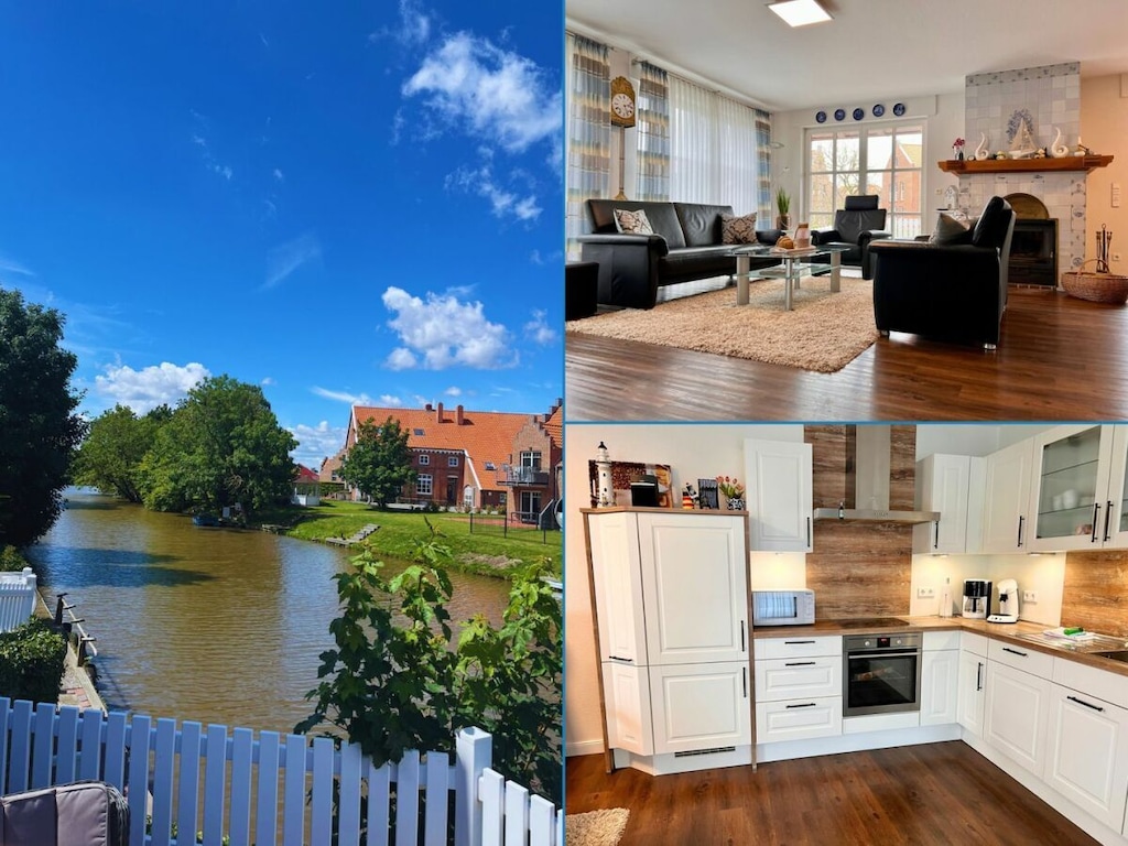 Ferienhaus in Greetsiel mit Terrasse