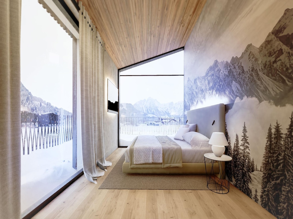 Family apartment with private sauna