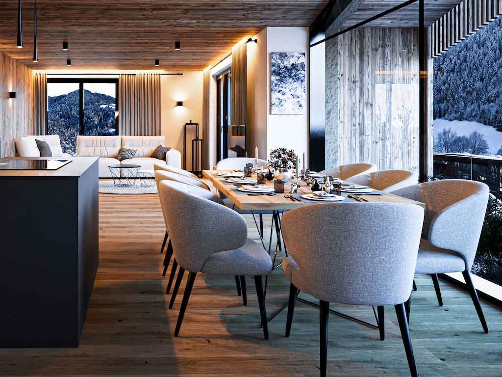 Exclusive penthouse with private sauna