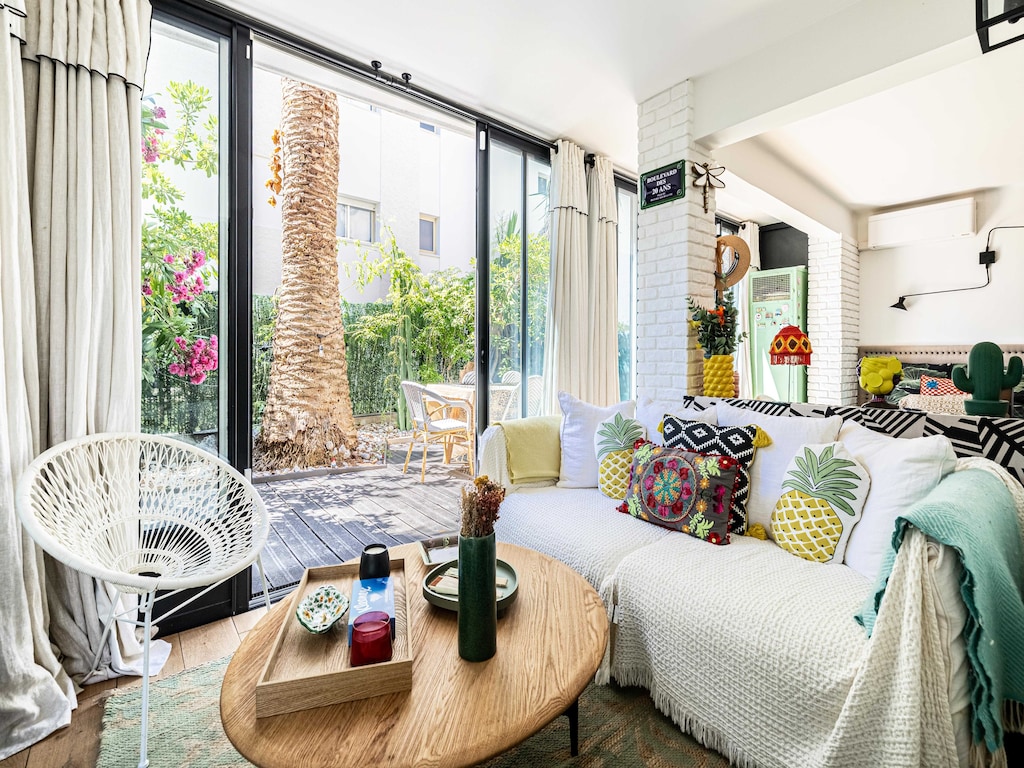 Charmant appartement met terras en airconditioning, 4 personen - Cannes