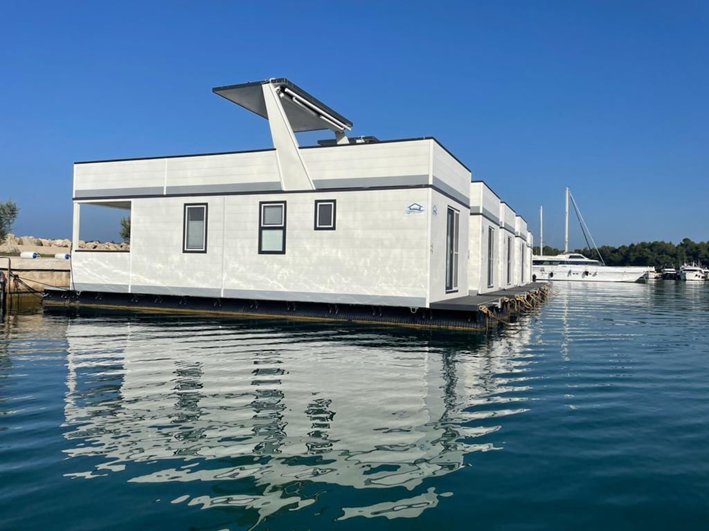 Exclusieve vakantie op een woonboot aan zee