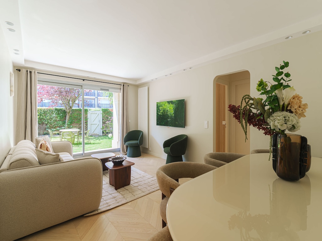 Apartment & privater Garten - Deauville-Sévigné