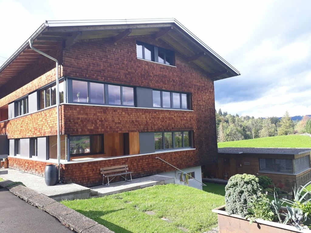 Ferienwohnung in Egg mit Schwimmbecken
