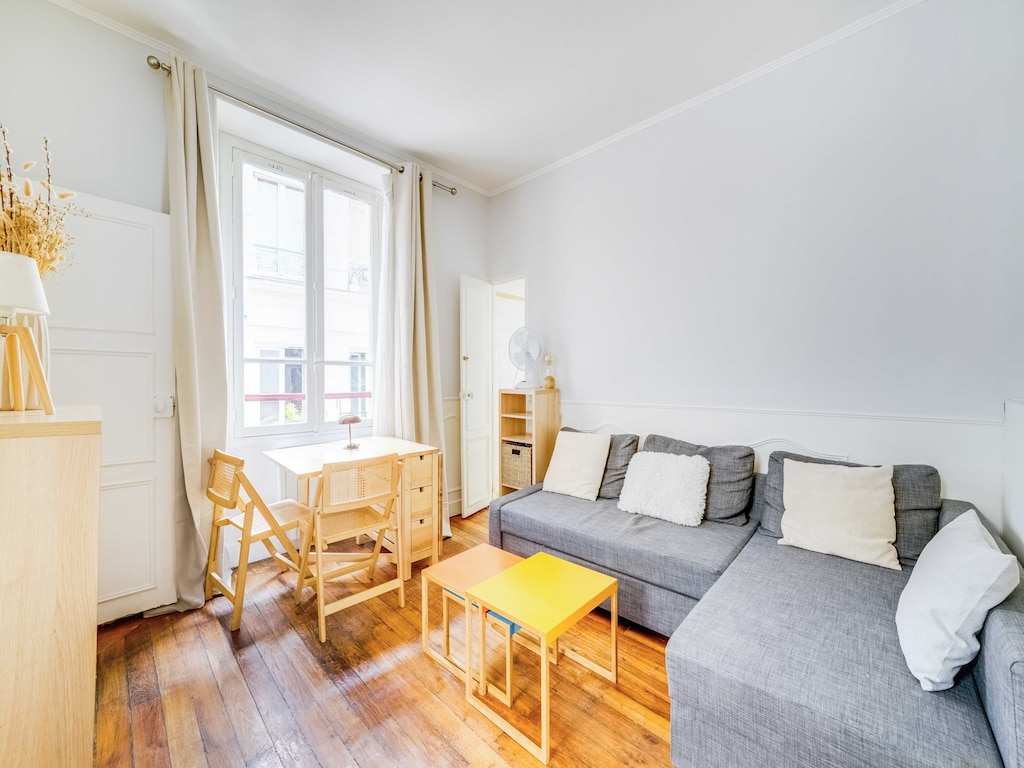 Gezellig appartement met 2 slaapkamers en 3 zitplaatsen - Parijs 17e