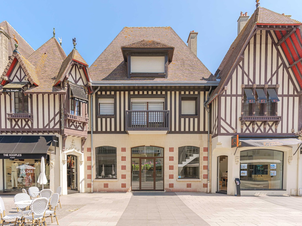 Charmant appartement met balkon, 3 slaapkamers/6 plaatsen - Deauville