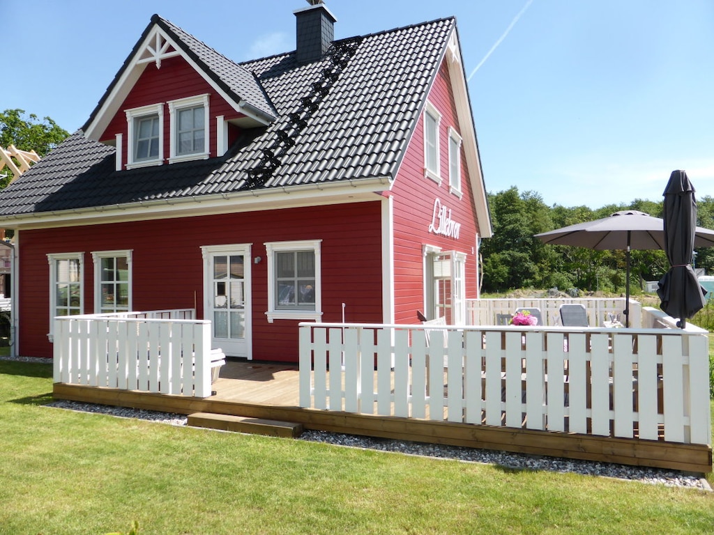 Ferienhaus in Breege mit Schwimmbecken