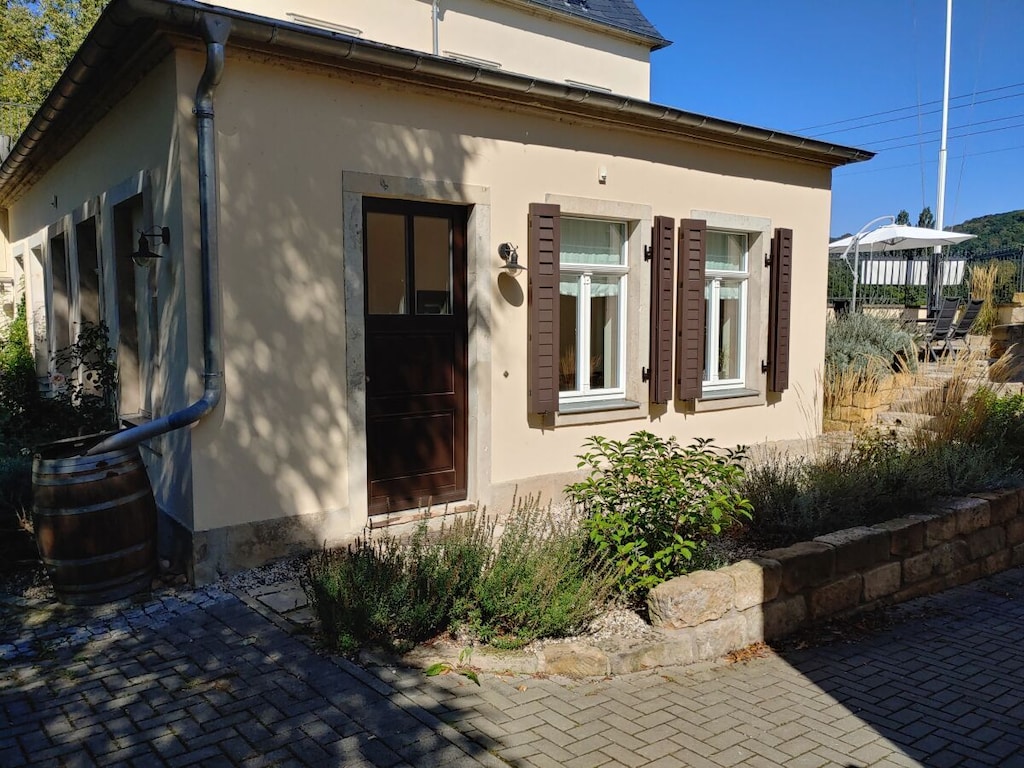 Ferienhaus an der Elbe in Dresden