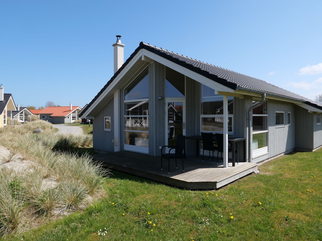 Strandhaus für 6 Personen mit Sauna