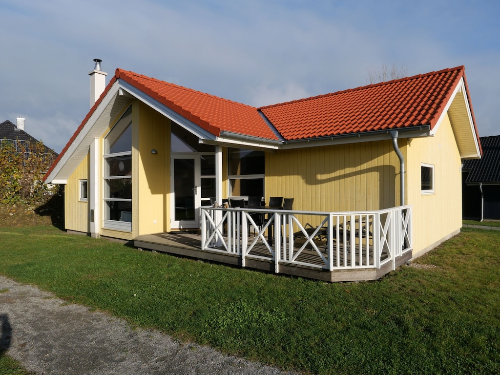 Spa-Ferienhaus mit zwei Flügeln