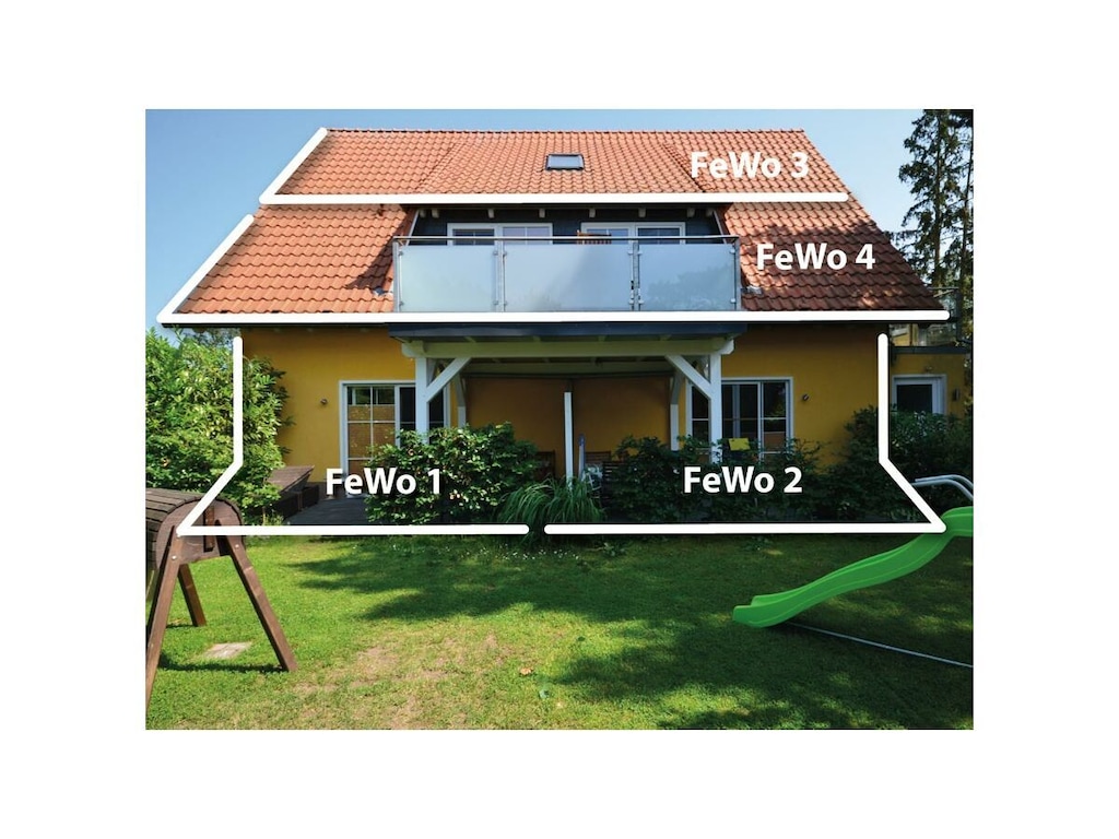 Vakantieappartement met 1 slaapkamer