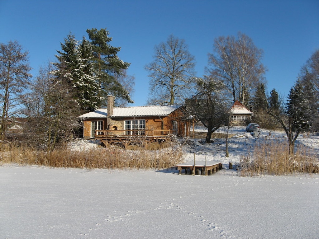 Seeidyll Comthurey - Schilfhaus