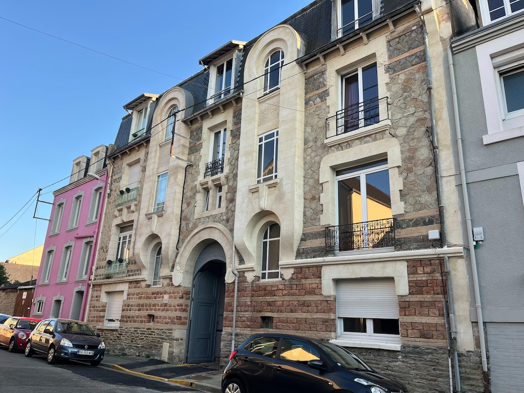 Schöne Ferienwohnung in Cherbourg für 4 Gäste