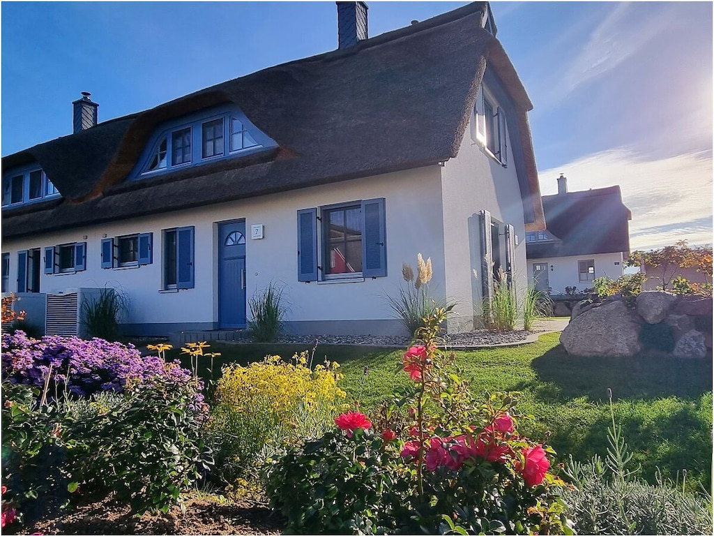 Rietgedekt huis "Pusteblume"