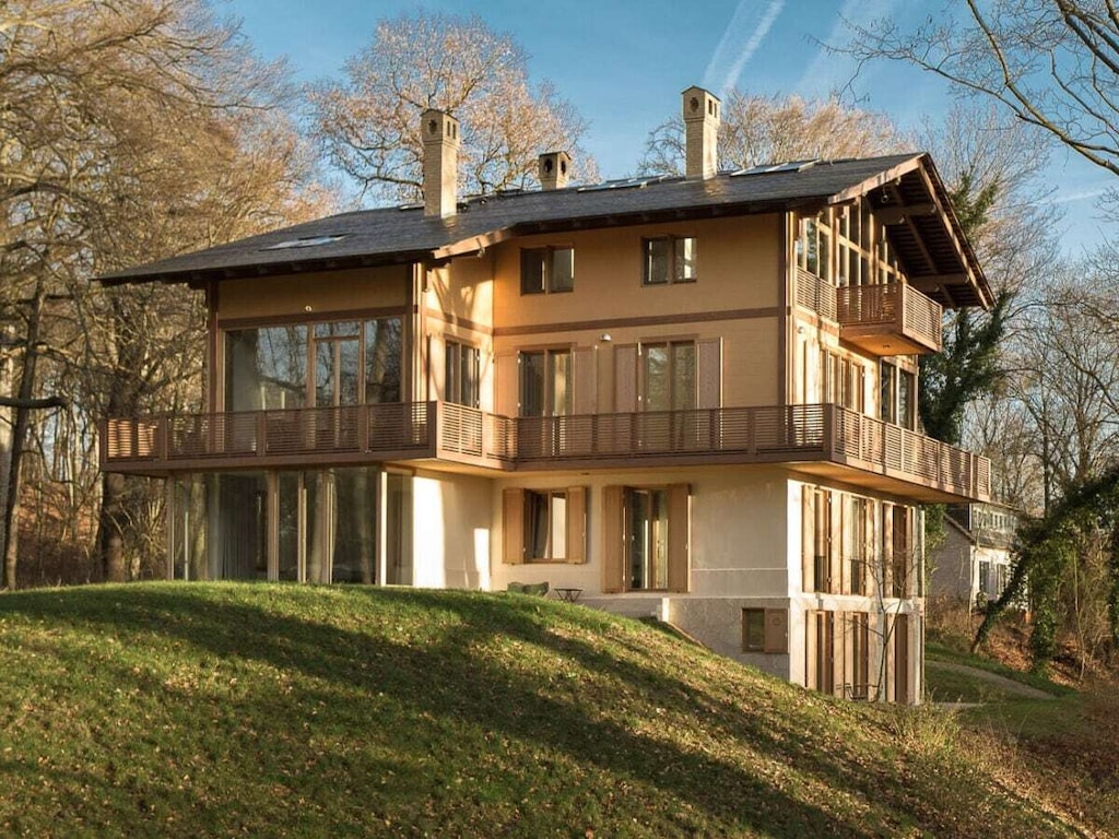 geworteld in het parkchalet