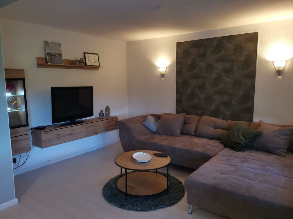 Vakantiehuis in Leer met tuin