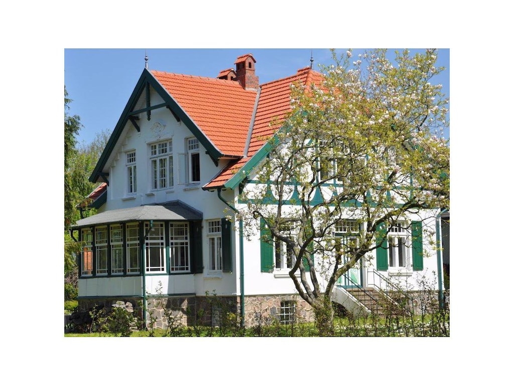 Landhuis aan het meer van Ukleisee