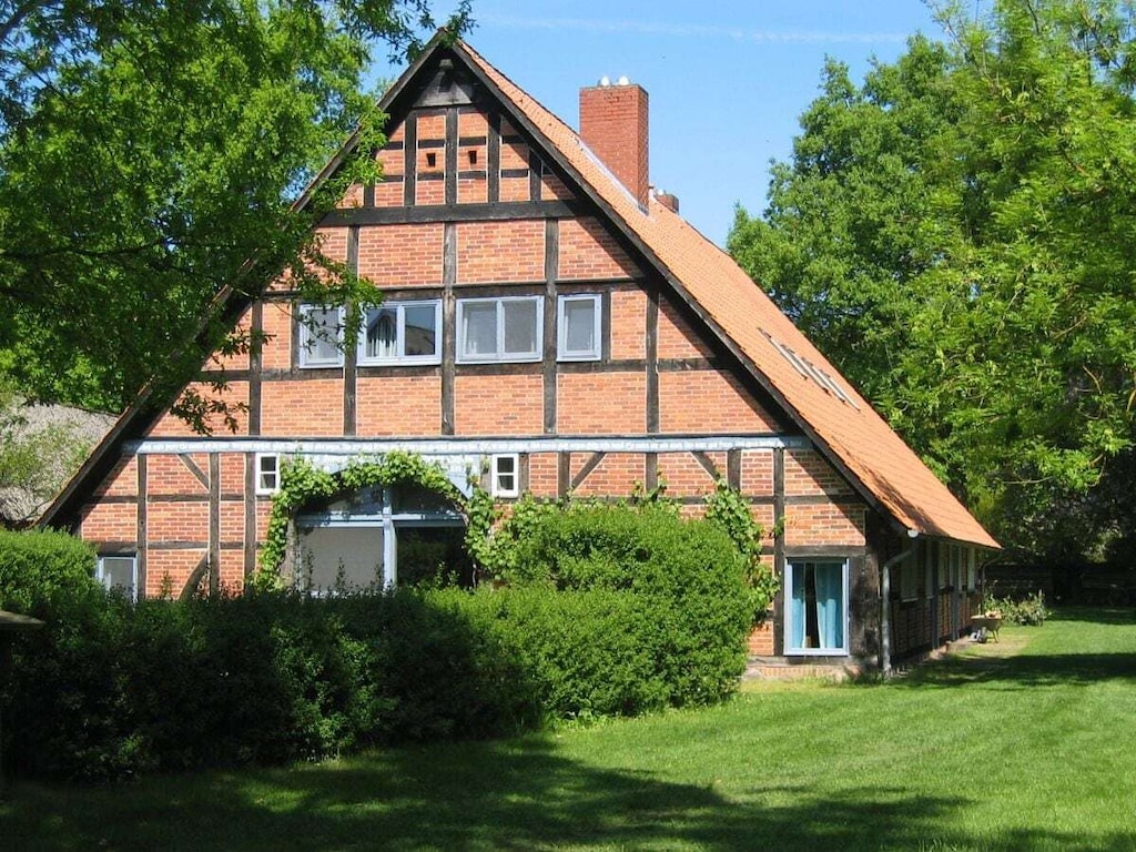 Vakantieappartement in Trebel met barbecue