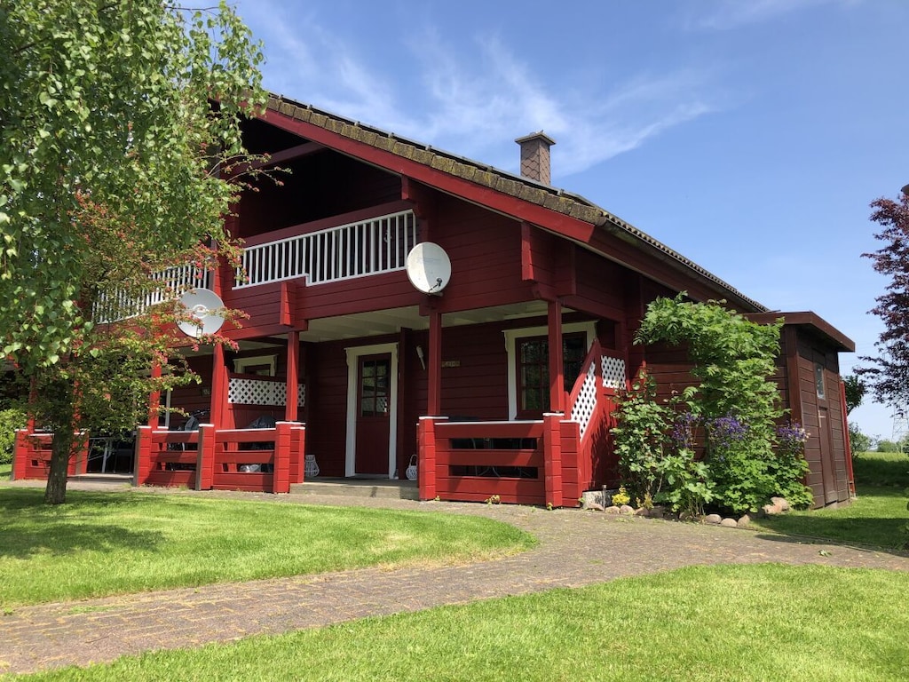 Ferienhaus in Kappeln mit Schwimmbecken