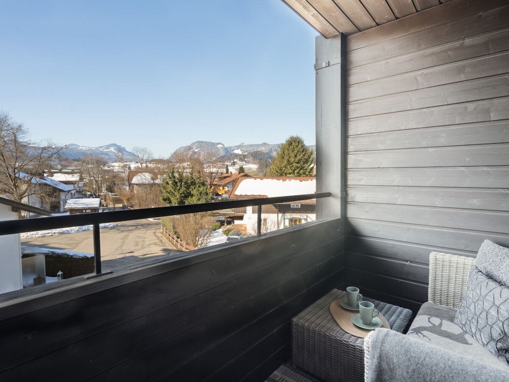 Vakantieappartement in Oberstdorf met balkon
