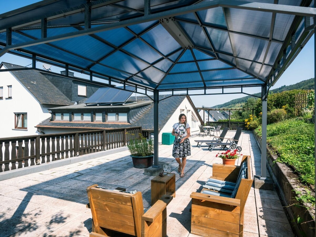 Rivaner met dakterras
