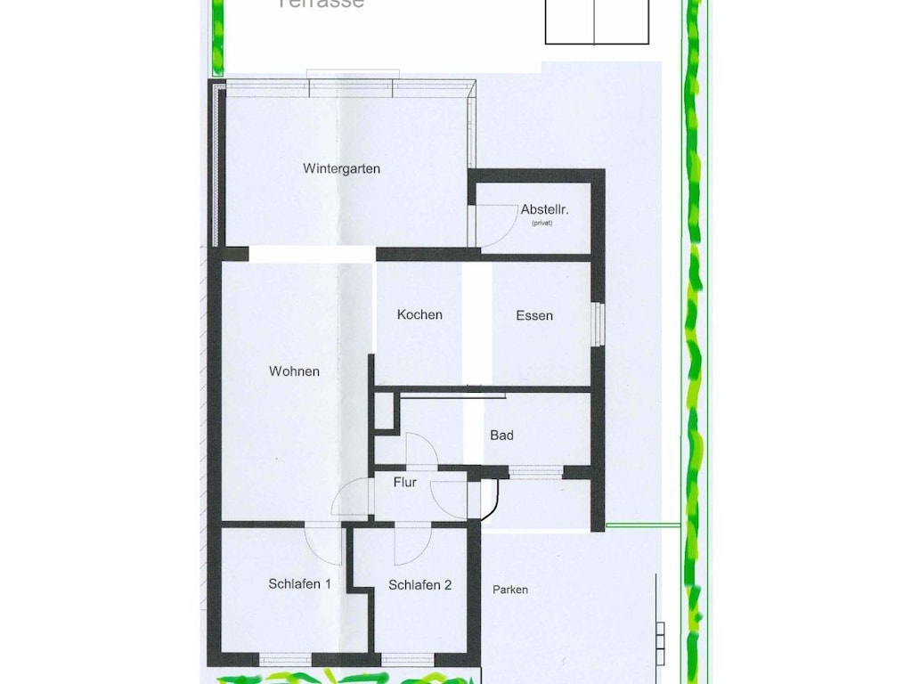 Vakantiehuis met 2 slaapkamers