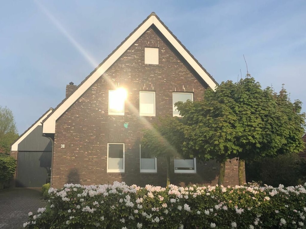 Ferienwohnung in Wangerland mit Balkon