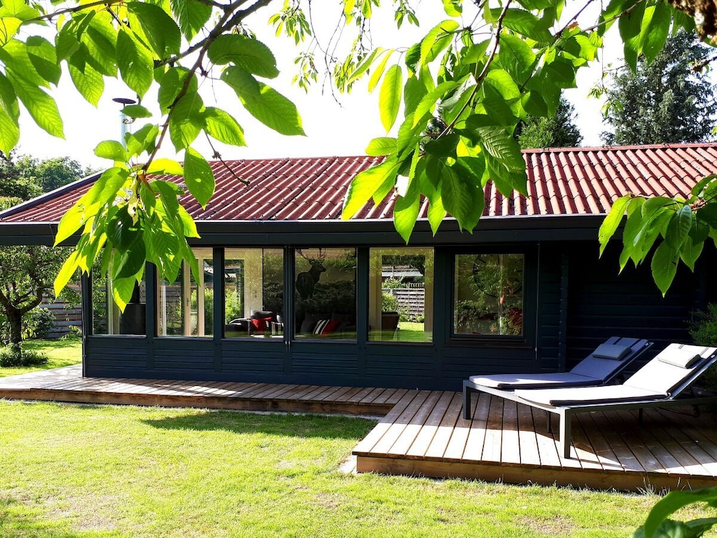 Even pauze. Het vakantiehuis.