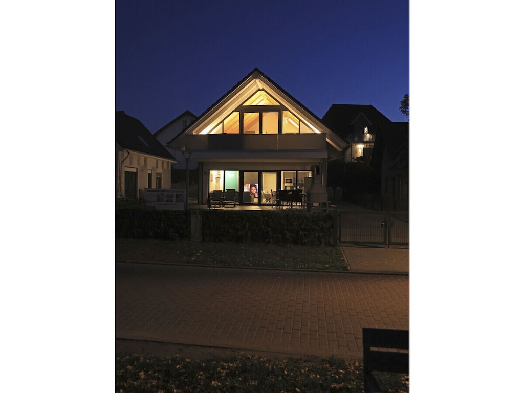 Strandhuis aan het meer