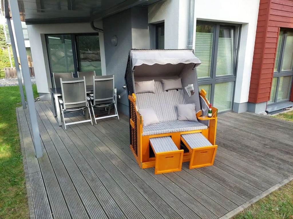   Strandvilla Baabe 2 - Abendsonne