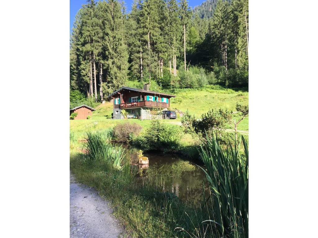 Holiday home in Silbertal with barbecue
