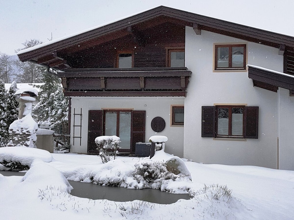 Alpentuin bij vakantiehuis Weimar
