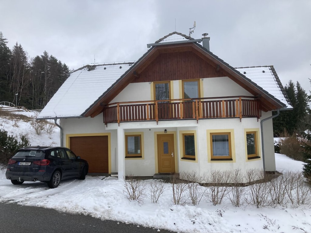 Ferienhaus in Lipno mit Schwimmbecken