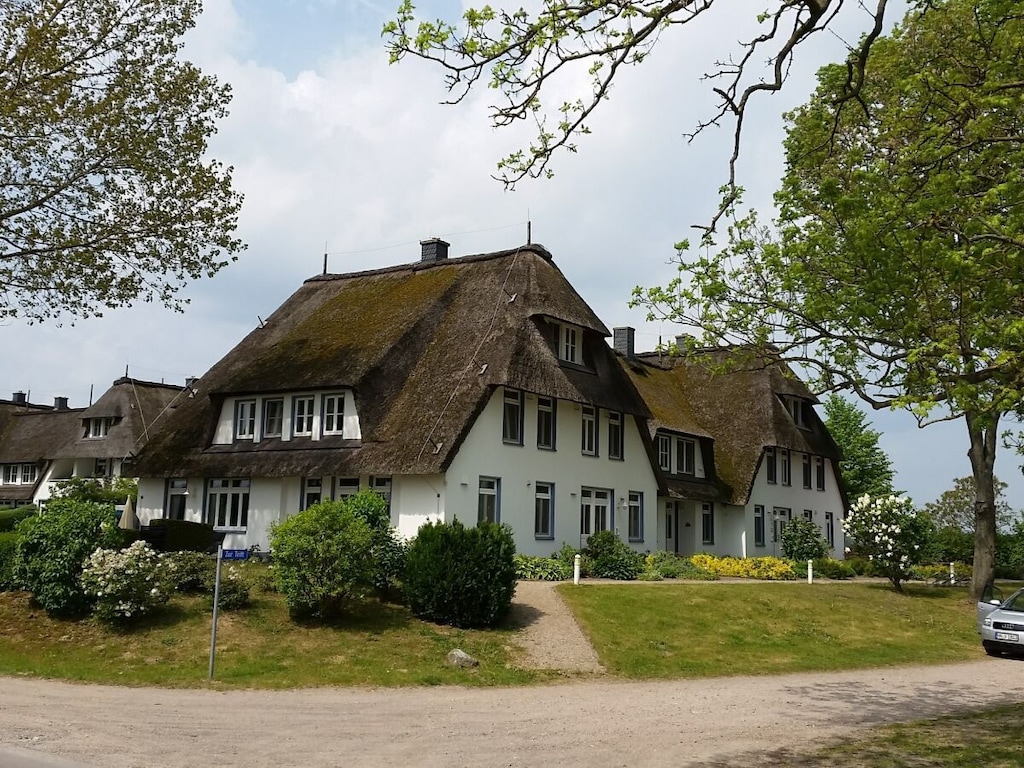 Een appartement met twee kamers in het landhuis aan de lagune.