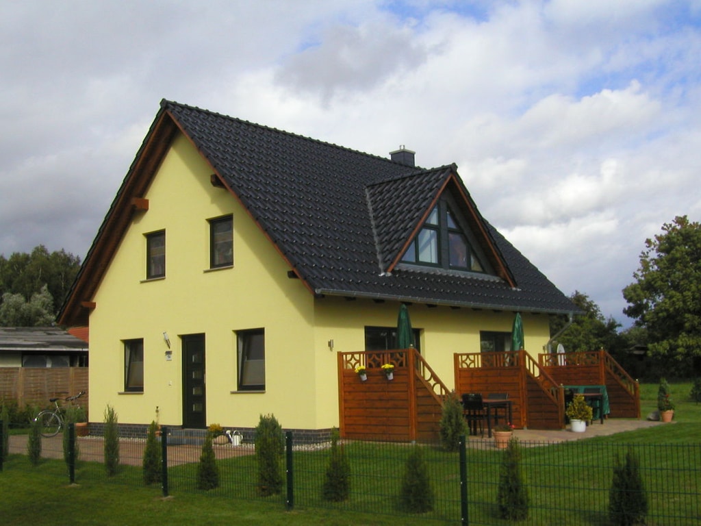 1 in het huis aan het water