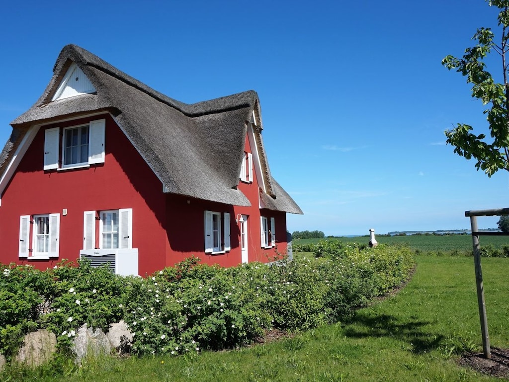 Rietgedekt huis "Seeadler"