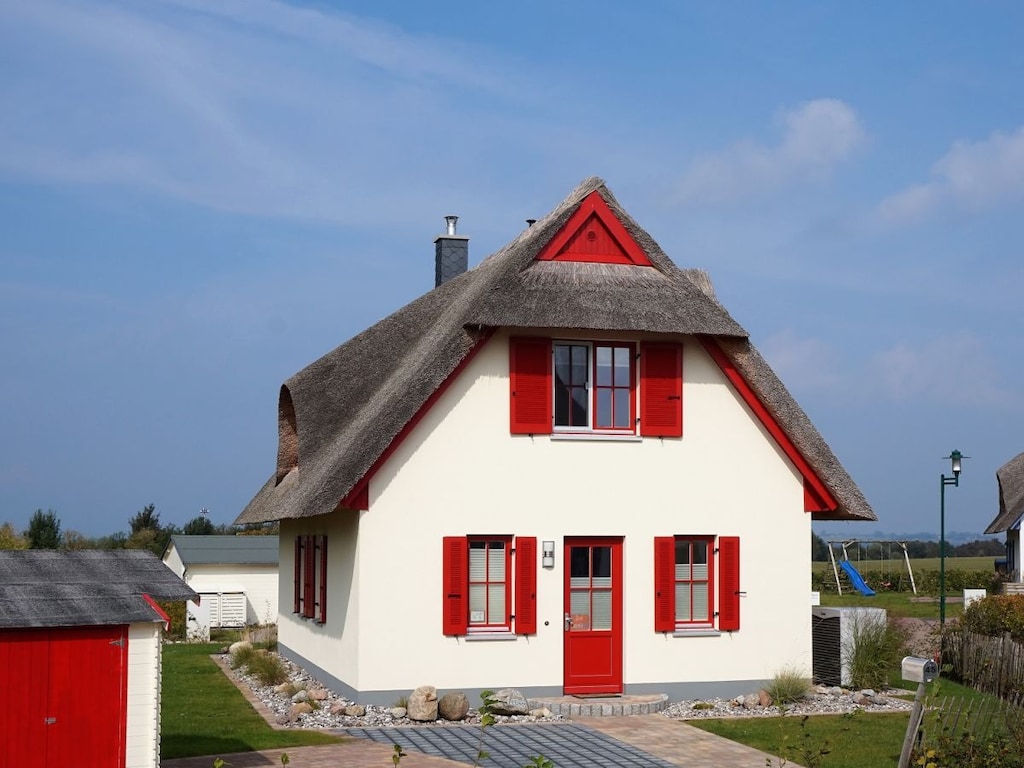 Rietgedekt huis "De Leevde"