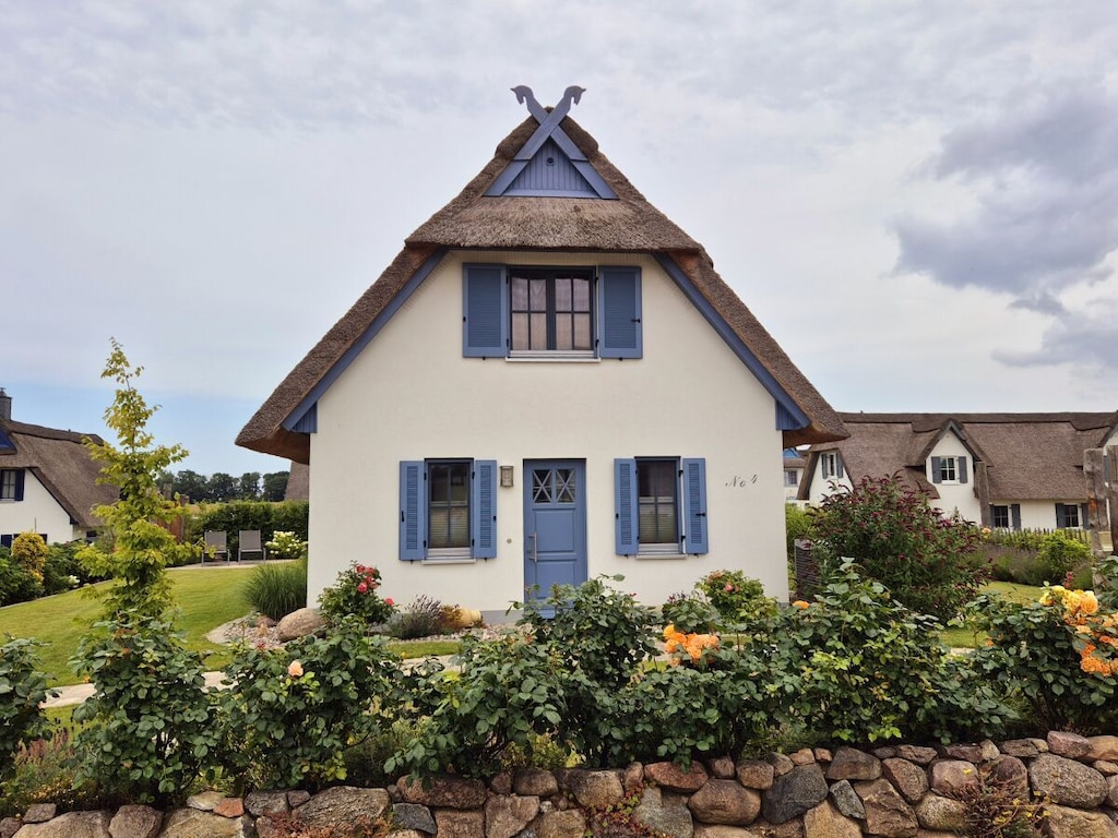 Rietgedekt huis "Dat Lavendelhus"