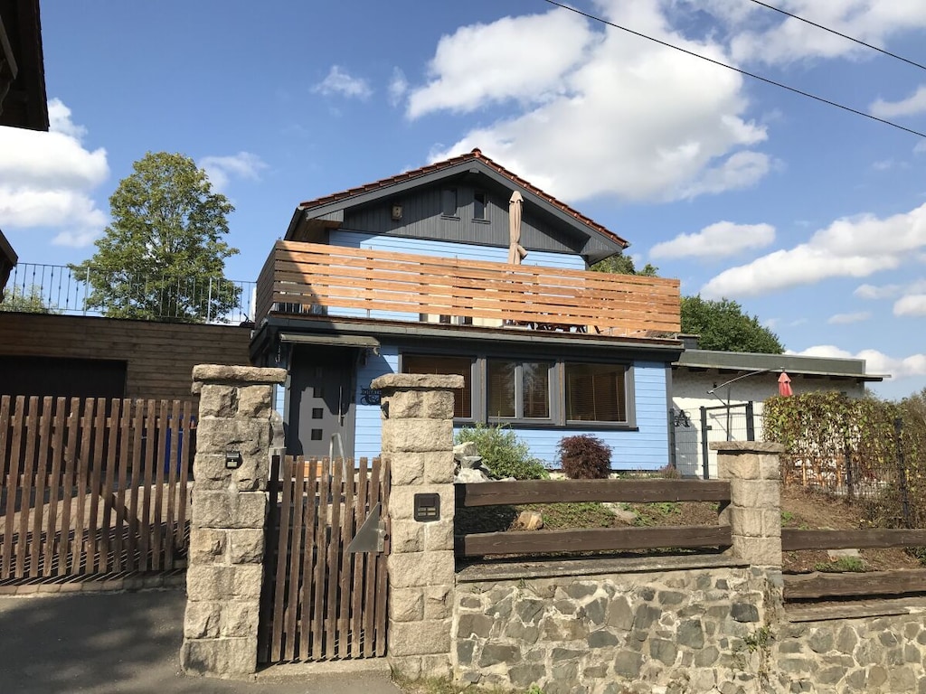 Vakantiehuis in Stiegé met barbecue
