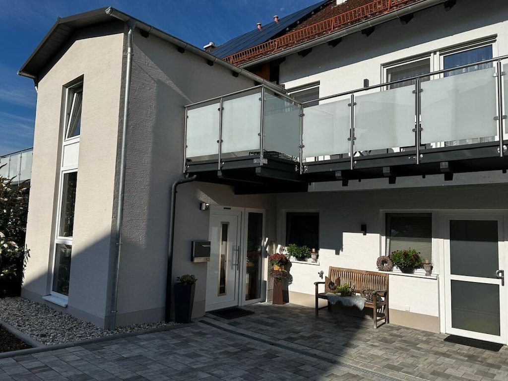 in het appartementencomplex Zum Inn