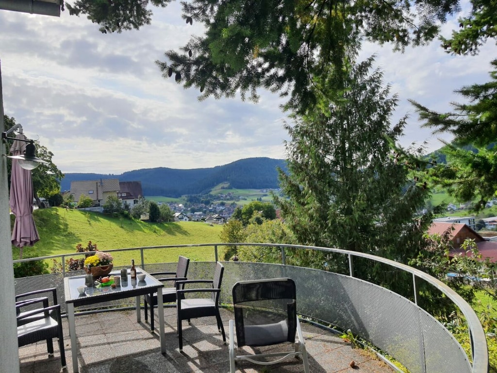 Panoramisch uitzicht op Baiersbronn