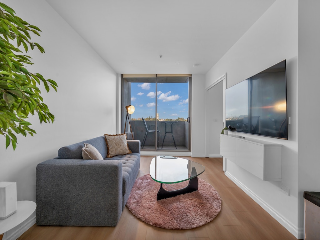 Licht appartement met 1 slaapkamer vlakbij de Koninklijke Botanische Tuinen
